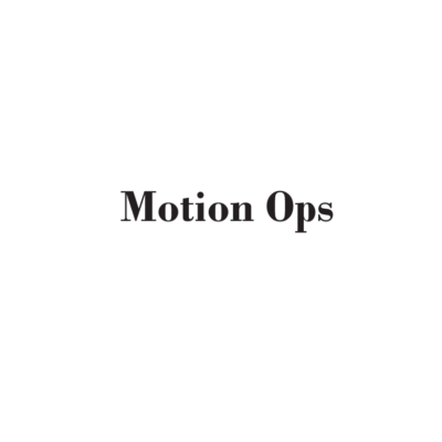 Motion Ops: Motion Ops